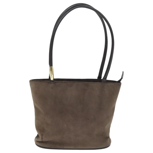 GUCCI Shoulder Bag Suede Brown Gold 002 2853 0465 0 Auth bs18498 - Picture 2 of 16